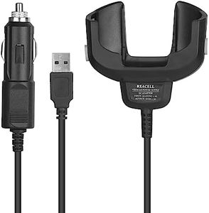 REACELL Car Charger Cable for Zebra Symbol TC70 TC70X TC72 TC77 PDA Handheld Scanners, USB & Vehicle Charger Replace CBL-TC7X-USB1-01 Scanner Charger