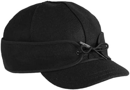 Stormy Kromer Millie Kromer Cap - Winter Wool Hat with Ponytail Opening