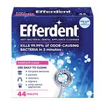 Efferdent Anti-Bacterial Denture Cleanser Tablets, 40 Count