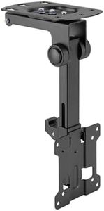 Beetronic 13 to 27" TV Ceiling Mount Bracket Fold Up Down Away Flip Sloping Loft Roof 75x75 100x100 VESA