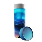 Aurora Borealis Scattering Urns for Human Ashes Adult - Eco Friendly Biodegradable Urns for Human Ashes - Cremation Urns for Adult Ashes - Scattering Tube - Biodegradable Urns for Human Ashes