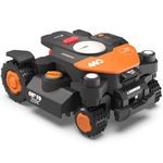 Worx Landroid Vision Cloud 4WD Robot Lawn Mower, No Perimeter Wire Robot Mower for 1/4 Acre, AI Obstacle Avoidance + RTK Cloud Navigation, 84% Slope, Auto Mapping, App Control, Cut-to-Zero, WR341