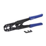 iCrimp Pex Pipe Crimping Tool, Plumbing Tool with Convertible 1/2" and 3/4" Jaws for Copper Ring, Meets ASTM 1807 Standard IWS-1234N