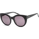 DKNY Women's Dk517s Sunglasses, Black, 52/22/135