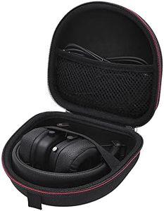Étui Housse pour Marshall Major IV/III/II, Mid, Monitor Headphones Casque, Coque Rigide Sac de Transport Écouteur (Black)