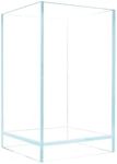 HIRO Aquatics Nano Tall Rimless Aquarium Low Iron Frameless Fish Tank, Extra Clear with Floating Air Style, for Aquariums or Paludariums (1.3 GAL - 5.9X5.9X9.8 in)