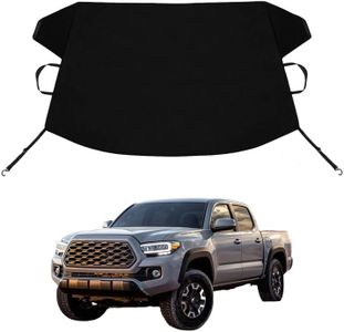 Tacoma Custom Windshield Cover for Ice and Snow for to-yo-ta Tacoma Windshield Snow Cover 600D Shade Blocks Winter Frost Hail Protector Car Accessories