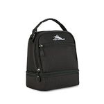 High Sierra 74714-1041 Stacked Compartment Lunch Bag (Color : Black)