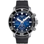 Tissot Mens Seastar 660/1000 Stainless Steel Casual Watch Black T1204171704100