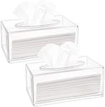 Yopay 2 Pack Clear Tissue Dispenser