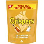 Crispers Salt & Vinegar 240g Back to School Snack