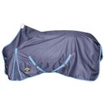 Centurion 1200D Premium Rainsheet for Horse - Windproof, Waterproof & Breathable Horse Rainsheet - Blue, 69"