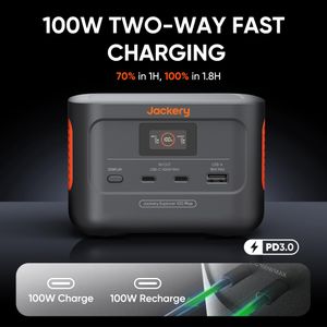 Jackery Explorer 100 Plus Portable Power Station – 99Wh Backup Battery