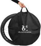 VeloChampion Portable Bike Wheel Bag, Easy Transport Road Wheel & Mountain Bike Wheel - Lightweight & Easy to Carry (29" Wheel Bag (2pack))