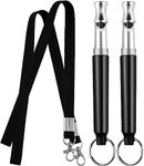 Dog Whistle, 2 Pack Adjustable Ultr