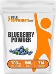 BulkSupplements.com Blueberry Powder - Wild Blueberry Powder - Anthocyanin Supplement - Wild Blueberries Fruit Powder - Blueberry Supplement - Blueberry Powder for Baking (500 Grams - 1.1 lbs)