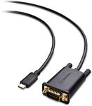 Cable Matters USB C to Serial Adapter Cable (USB-C to Serial, USB C to DB9, USB C to RS232) 3 ft - Thunderbolt 4 / Thunderbolt 3 Compatible, Support Windows 11/10/8/7/Vista/XP, macOS 11.0 or Later