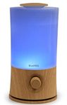 BlueHills Premium 2000 ML XL Large Essential Oil Diffuser Aromatherapy Humidifier for Large Room Home 40 Hour Run Huge Coverage Area 2 Liter Extra Large Capacity Huge Diffuser Wood Grain E005