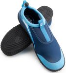 Cressi Coco Jr Shoes - Aquashoes Unisex Junior Designed for Water Sports and Comfortable Walking in Humid Environments, Sea and Beach, Blue/Azure, 34 EU/2 UK Jr