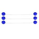 Alomejor Ladder Golf Ladder Ball Throw Game Sport Deluxe Ball Game for Backyard Party Camping Beach Games (Blue)