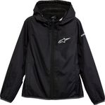 Alpinestars 1232-11910-10-S: Womens Treq Windbreaker Black Sm