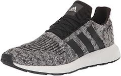 adidas Men's Swift Run Sneaker, Core Black/CoreBlack/White, 11