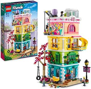 LEGO® Friends Heartlake City Community Centre 41748 Building Toy Set with Art and Recording Studios, Gaming Room Plus Pickle The Dog and More