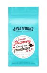 Java Works Coffee - Chocolate Raspberry Flavoured Coffee | 340 grams (12 ounces) | Medium Roast | Whole Bean