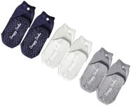 Non Slip Baby Socks that Snap Together in the Laundry- 3 pack (as1, age, 2_years, 3_years)