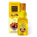 Patanjali Rogan Badam Oil 150ml, Pure Almond Oil for Hair & Skin Care