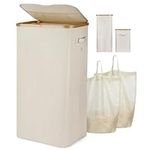 yamagahome Laundry Basket with Lid,