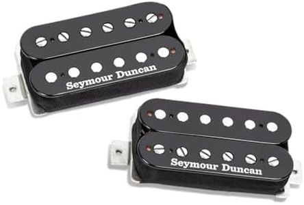 Seymour Duncan SH-6 Mayhem Humbucker Set - High-Output Electric Guitar Pickup, Perfect for Rock and Metal