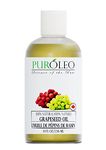 PUROLEO Grapeseed Oil 8 Fl Oz/236 ML (Packed IN CANADA) | Pure Moisturizer Carrier Oil massage oil baby oil hair oil body oil baby oil hair care Oil for hair | Beauty & DIY blend 100% Natural