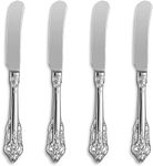 KEAWELL Gorgeous 6.9" Butter Spreader, 18/10 Stainless Steel, Set of 4, Butter Knife