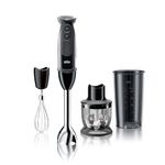 Braun MultiQuick Vario 5 Handheld Immersion Blender – 21-Speed Stick Blender with PowerBell Stainless Steel Blades, EasyClick Attachments – Hand Blender for Smoothies, Food Chopper, Whisk, Puree, 400W