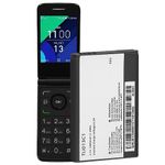 TAYUZH 2000mAh TLi013C1 Battery 2023 New Version Replacement Battery for Alcatel One Touch Go Flip V 4051S 4044W 4044T 4044O 4044V Ultra High Capacity Li-ion Battery