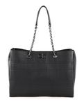 Calvin Klein Women's Re-Lock Tote Quilt K60k609689 Tote Bag, Black (Ck Black), One Size