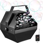 Theefun Upgraded Professional Parties Bubble Machine, Wireless Remote Control Automatic Bubbles Maker with High Output for Outdoor/Indoor Use