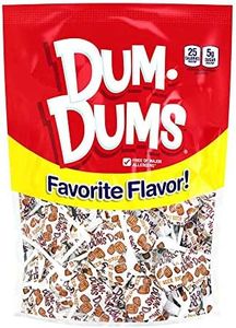 Dum Dums Lollipops Root Beer Flavor 1-50 Ct Bag