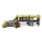 War World Gaming Industry of War Fuel Storage Facility – Facility Only, Pre-Painted – 28mm Wargaming Terrain Model Diorama Scenery Sci-Fi Battle Tabletop Warfare Destroyed Wargame Industrial