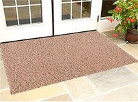 Kuber Industries Rubber Anti Slip Large Size Floor/Door Mat (Cream, 2x4 Feet) - CTKTC039977