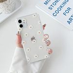 ZTOFERA for iPhone 11 Phone Case,iPhone 11 Case Clear Cute Flower Pattern for Women Girls 4 Corners Slim TPU Bumper Phone Case for iPhone 11, Daisy