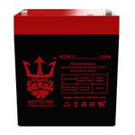 Neptune Power Products 12V 5Ah NT1250 F2 SLA Battery Replacement for SLAA12-5F2 Duracell Ultra 12V 5AH AGM SLA Battery with F2 Terminals