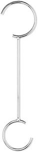 Case Pack of Circa Modern Plant Hooks, Chrome, 12"