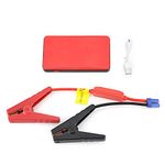 For Jumpstarter-12V Car Jump Starter Power Bank, Portable Car Jump Starter Engine Battery Charger Power Bank Replacement for Gasoline Engine 3.0L 8000mAH(Red)