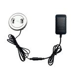 Huachuang 2 USB Interface Embedded (universal) 2A 5V Charging, Suitable for Electric Recliner, Armchair, Office Desk, Sofa, Chair Lift, Okin, Limoss, Med-Lift, Mega Motion, DIY