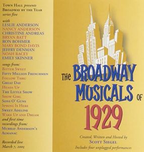 Broadway Musicals of 1929
