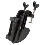 T-BOKO Bracket and Hinge Assembly, Boat Kayak Electric Trolling Motor Bracket, Inflatable Outboard Assembly Clip, Black