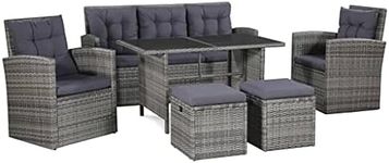 vidaXL Six-Piece Outdoor Lounge Set