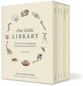 Our Little Library Vol. 3: Dinosaurs, Space, Tools, Bugs, and Sports Board Book Set for Boys & Girls (Tabitha Paige Children's Book Series)